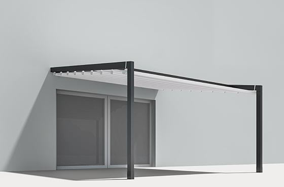 Pergola Med Luce Gibus