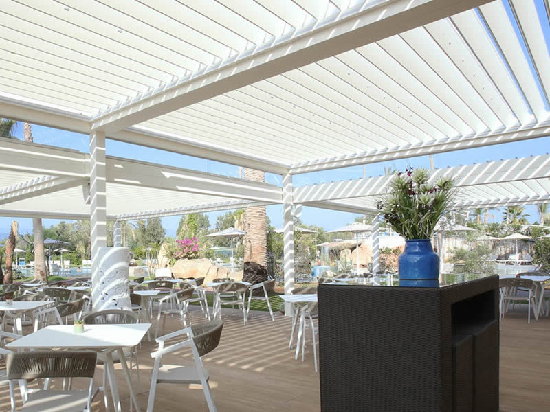 Pergola bioclimatica Med Twist Gibus