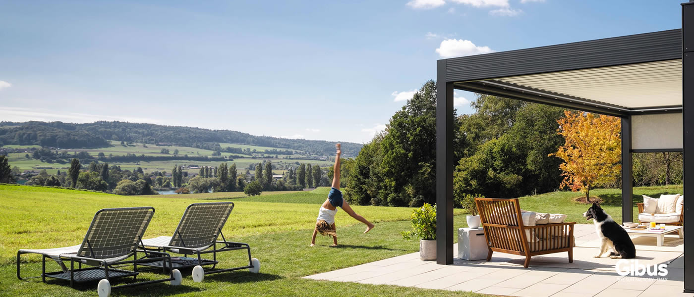 Pergola bioclimatica Med Varia Gibus