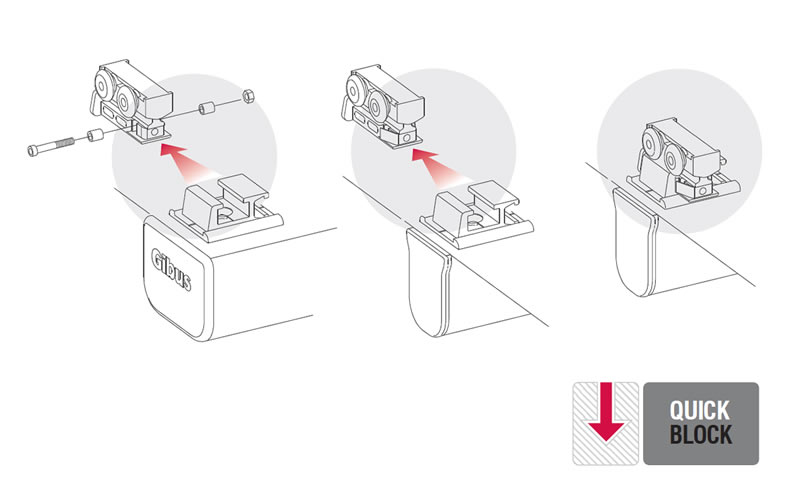 Brevetto Quick Block di Med Jeans Gibus